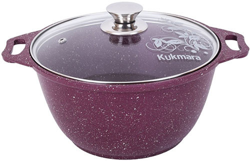 Kukmara Кастрюля а/пр литая 3,0л стекл/кр Trendy style mystery к31tsm