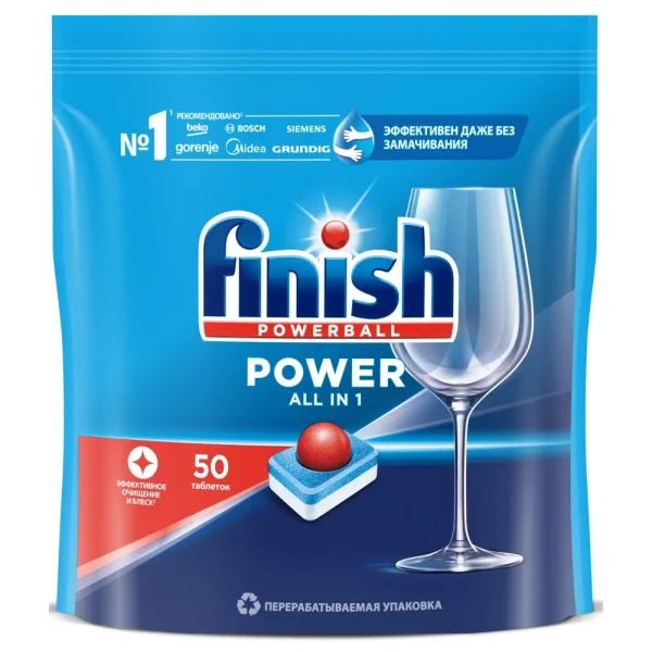 Finish Таблетки POWER REGULAR ( 50 таблеток) БХ93576ЭБХ
