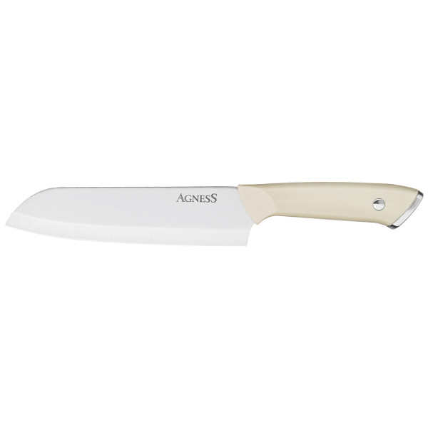 Agness НОЖ САНТОКУ "IVORY" 671-005
