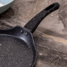 СКОВОРОДА БЛИННАЯ AGNESS С АНТИПРИГАРНЫМ ПОКРЫТИЕМ "BLACK MARBLE", 22Х2СМ, ИНДУКЦИОННОЕ ДНО