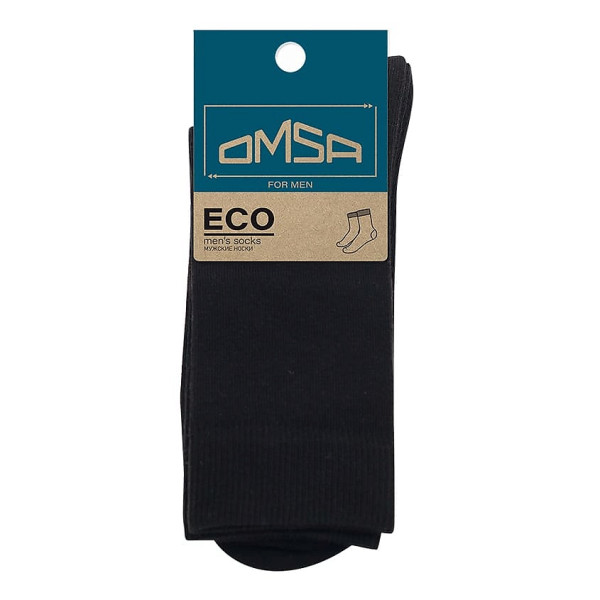 НОСКИ МУЖ OMSA ECO 403 Nero /42-44/ *3*10*