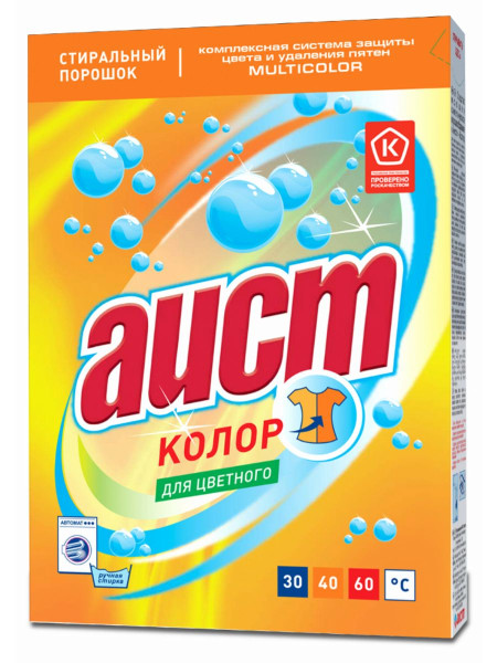 АИСТ 400гр. Колор для цветного белья *5/30