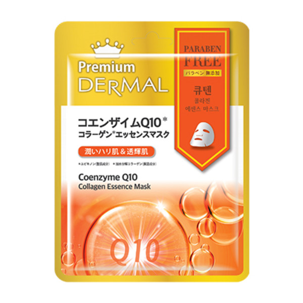 Dermal Premium Маска д/лица с коэнзимом Q10 и коллагеном 25г *5