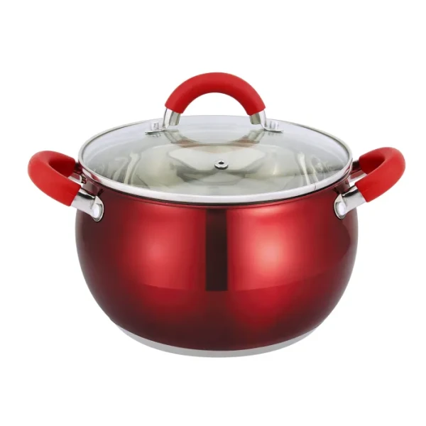 Appetite Кастрюля нерж Scarlet 2,9л GS10293