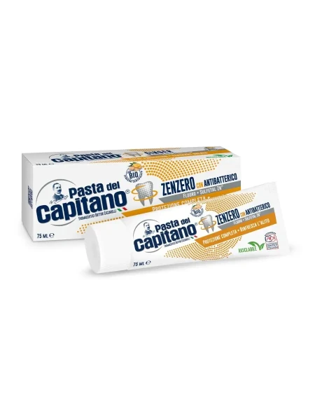 Pasta del Capitano Зубная паста Абсолютная защита, Имбирь 75 мл БХ00070530С