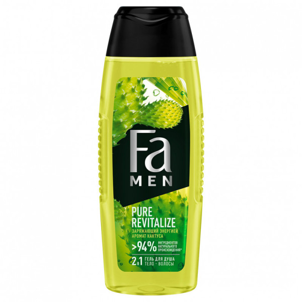 FА MEN Pure Revitalize Аромат КАКТУСА Душ-гель 250мл БХ4025158