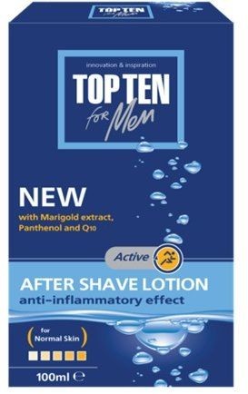 TOP TEN for Men лосьон после бритья ACTIVE с противовоспалительным эффектом 100 мл. БХ31546Р