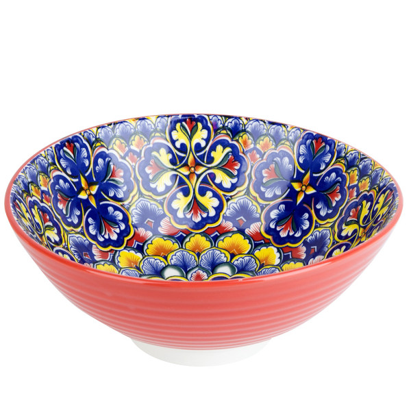 Nouvelle Салатник "Arabesque" (красный) d=20,5см v=1200мл 0860105