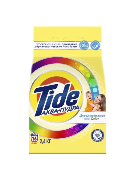 Tide Стиральный порошок автомат 2.4кг д/чувствит. Кожи БХ4029858