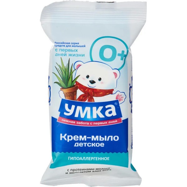 УМКА Крем-мыло ДЕТСКОЕ алое вера 80 гр БХ4011908