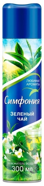 СИМФОНИЯ Осв. воздуха Зелёный чай 300 мл. *12