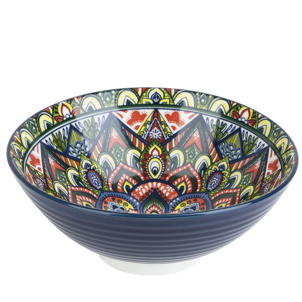 Салатник "Arabesque" (синий) d=20,5см v=1200мл 0860085