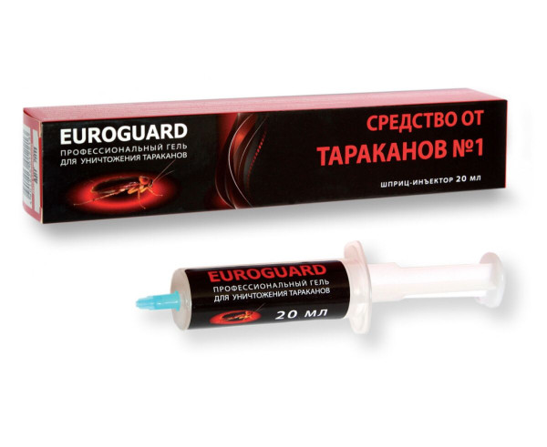 Euroguard Гель-приманка PREMIUM от тараканов и муравьев 20мл. БХ70121ЭБХ