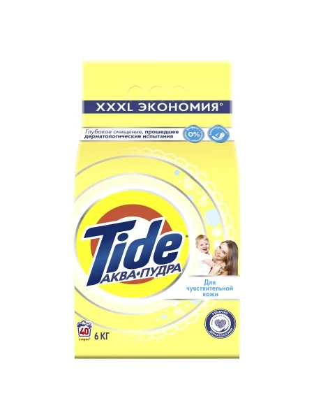Tide Стиральный порошок автомат 6кг для Чувствительной кожи БХ4029857