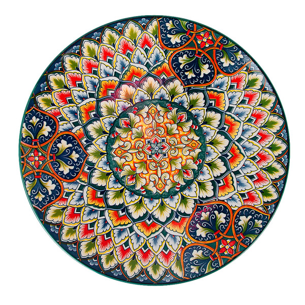 Nouvelle Блюдо "Arabesque" (зеленый) d=27см,h=3см 0860213