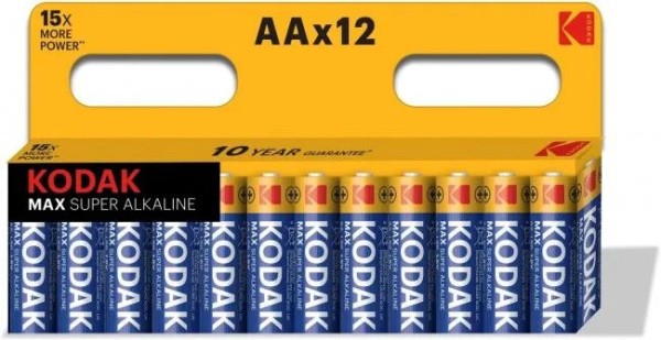 Батарейка Kodak MAX LR6 AA BL12шт. Alkaline 1.5V KAA-12