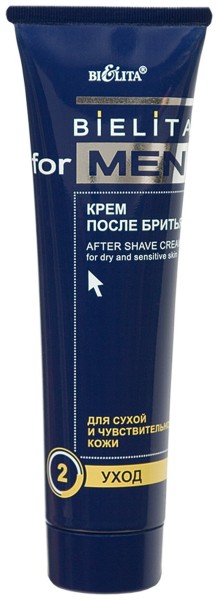 БЕЛИТА MEN Крем после бритья д/сух и чувст. кожи 100мл