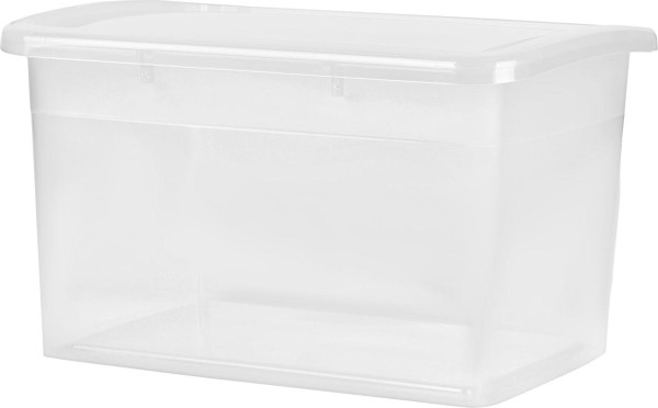 Ящик для хранения Keeplex Laconic 14л 37х27,4х22,2см прозрачный кристалл KL250511999
