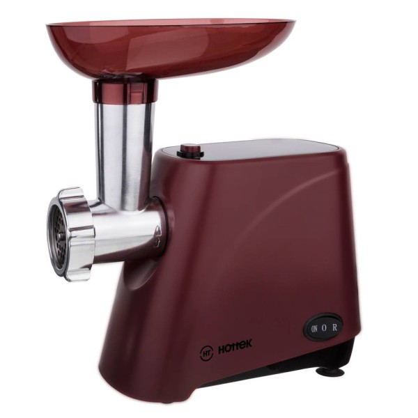 HOTTEK МЯСОРУБКА HT-976-004 МАКС.МОЩНОСТЬ 1800ВТ, НОМИНАЛЬНАЯ МОЩН.300ВТ, ЦВЕТ БОРДОВЫЙ 976-004
