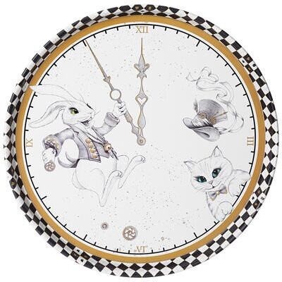 ПОДНОС СЕРВИРОВОЧНЫЙ AGNESS КОЛЛЕКЦИЯ"WONDERLAND" 33*2,1 СМ 898-139