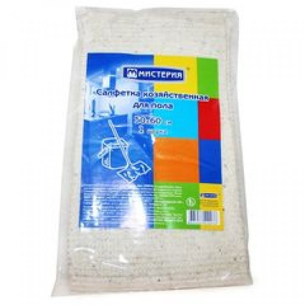 Мистерия Салфетка д/пола 50х60см  в уп.,  хлопок. "МИСТЕРИЯ" 1 шт/уп 420078