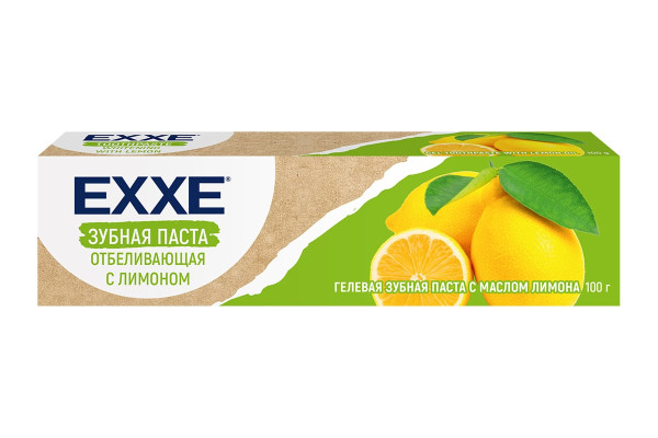 EXXE Зубная паста отбеливающая с Лимоном, 100г *6*72