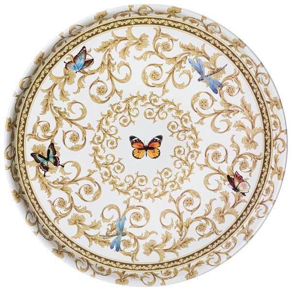 ПОДНОС СЕРВИРОВОЧНЫЙ AGNESS КОЛЛЕКЦИЯ"ROCOCO" 33*2,1 СМ 898-141