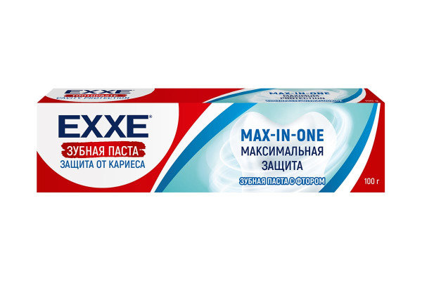 EXXE Зубная паста Максимальная защита от кариеса Max-in-one 100г