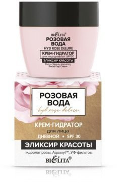 Белита HydRoseDeluxe Крем-гидратор для лица дневной SPF30 «Эликсир красоты» 50 мл БХ27001Р