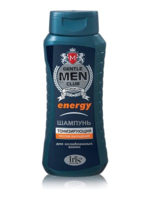 Iris Gentlemen club Шампунь "ENERGY тонизирующий" для ослабленнных волос 400мл