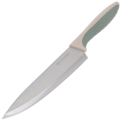 Нож кухонный Verde, шеф-нож, нержавеющая сталь, 20 см, рукоятка пластик, JA20206748-BL-1