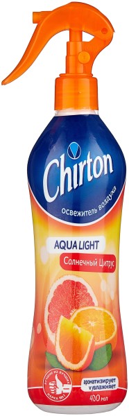 ЧИРТОН Водный Осв. воздуха Аква Лайт Солнечный цитрус 400 мл. *10