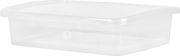 Ящик для хранения Keeplex Laconic 5л 37х27,4х9,5см прозрачный кристалл KL250111999