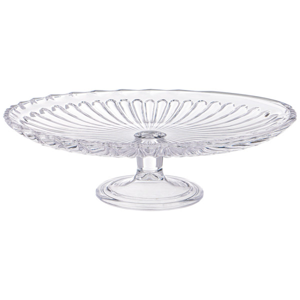 Alegre Glass БЛЮДО НА НОЖКЕ, 20X15X6 СМ 337-132
