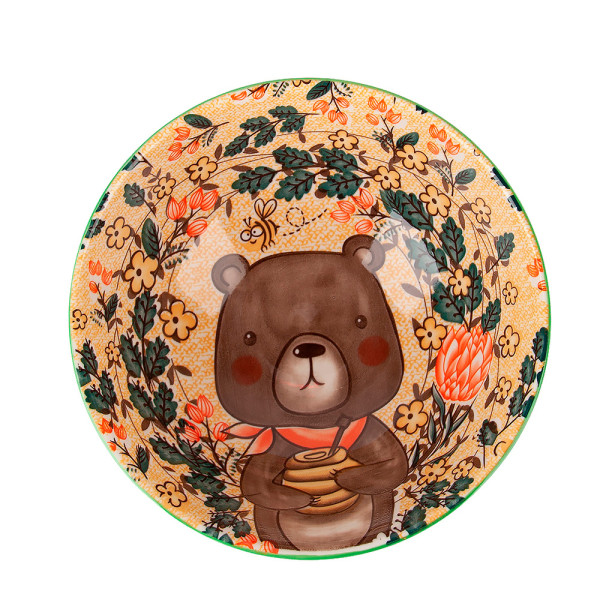 Салатник "Kawaii Forest.Bear" d=16см. v=800мл.(фарфор) 0860442