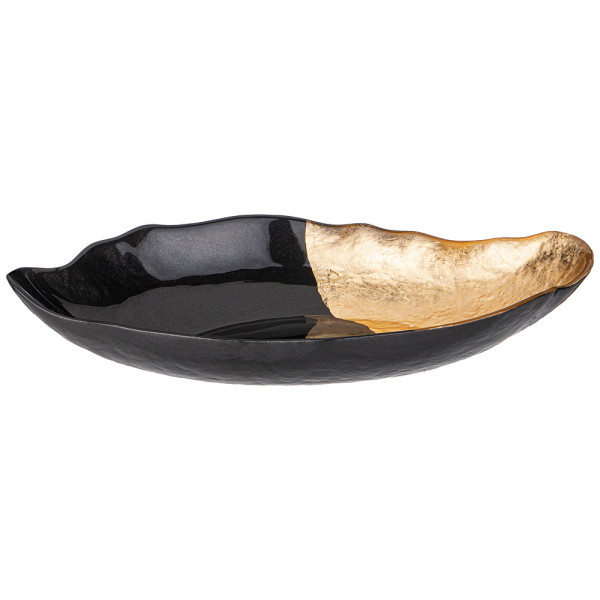 Bronco БЛЮДО "BOHEMIA" BLACK, ОВАЛЬНОЕ, 34*19СМ 336-193