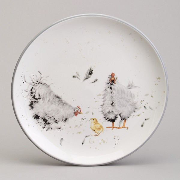 ТАРЕЛКА ЗАКУСОЧНАЯ LEFARD "FUNNY HENS" 21*2,5 СМ 358-2298