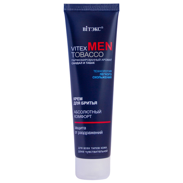 ВИТЕКС VITEX MEN TOBACCO Крем для бритья для всех типов кожи, 100мл БХ42538БК