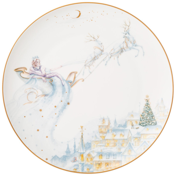 Lefard Тарелка обеденная "Снежная королева" 25,5 см 590-548