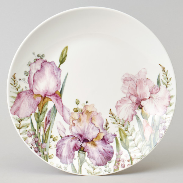ТАРЕЛКА ЗАКУСОЧНАЯ LEFARD "IRISES" 20,5*2 СМ 425-144